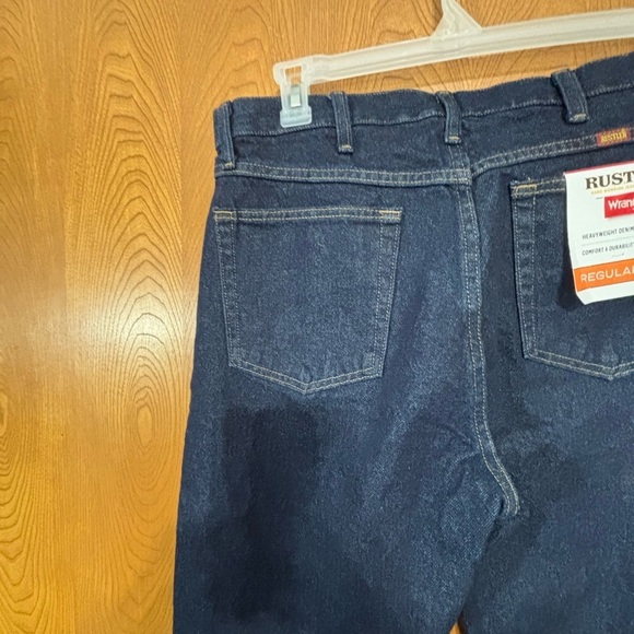 Rustler Men's Dark Blue Regular Boot Jeans - Picture 4 of 8